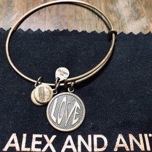 Alex and Ani Bracelet “Love”
